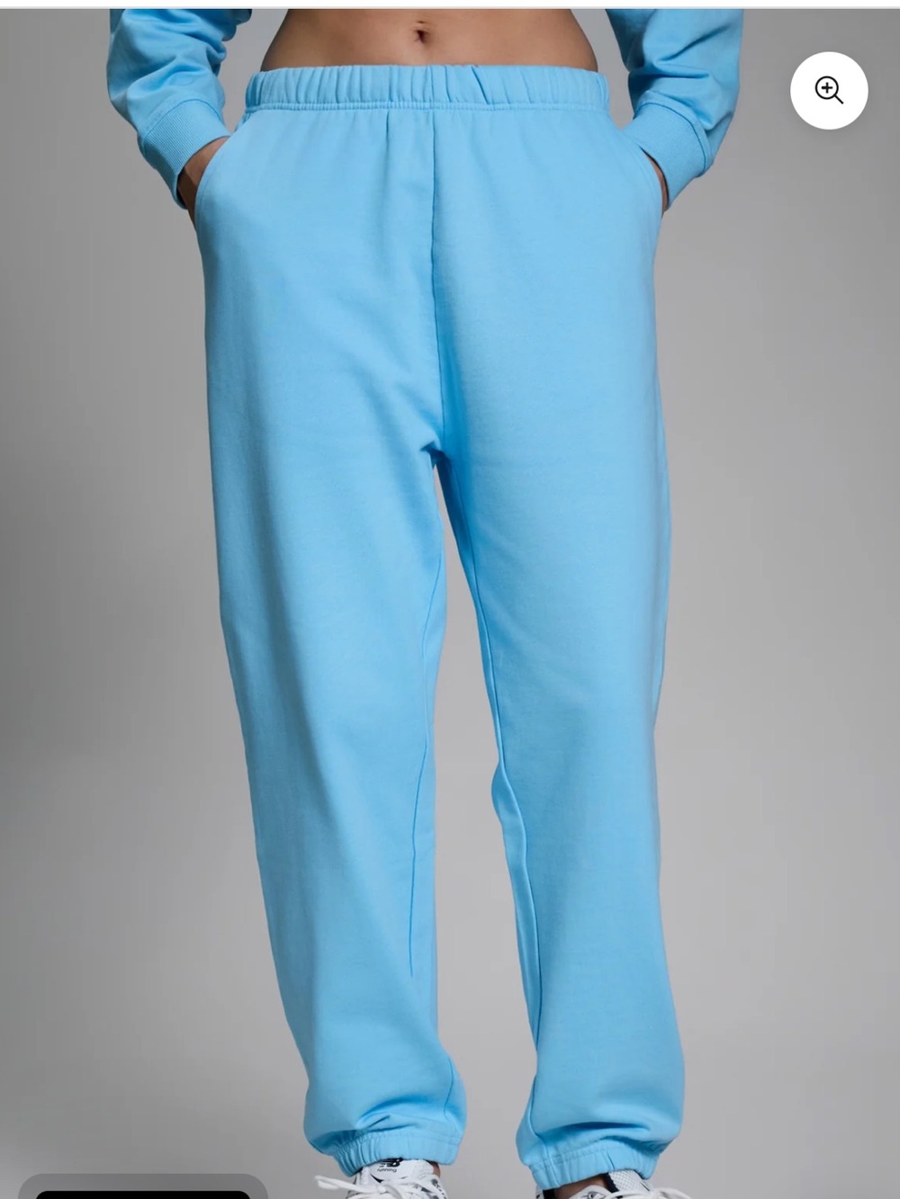 Year of ours Blue Cotton Comfy Oversize Jogger Women’s Sz‎ 2X NWT
